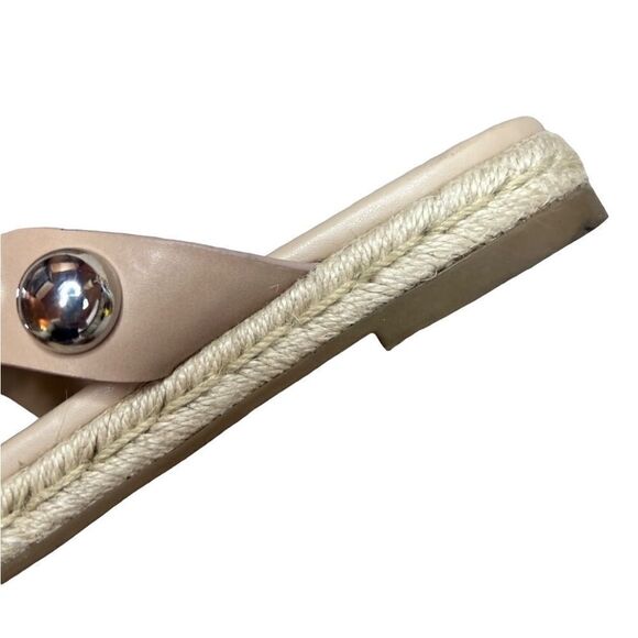 NWOT Marc Fisher Beige Studded Prisca Slip On Espadrilles size 6 - Picture 4 of 7